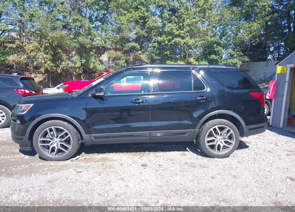 2018 FORD EXPLORER SPORT VIN: 1FM5K8GT7JGA73935