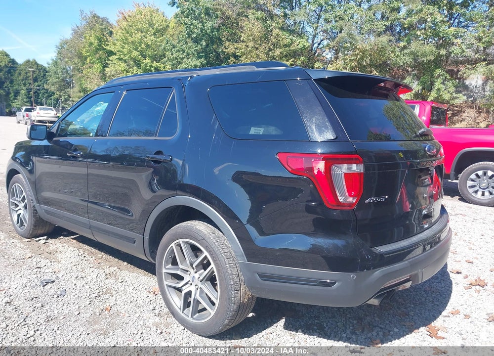 2018 FORD EXPLORER SPORT VIN: 1FM5K8GT7JGA73935