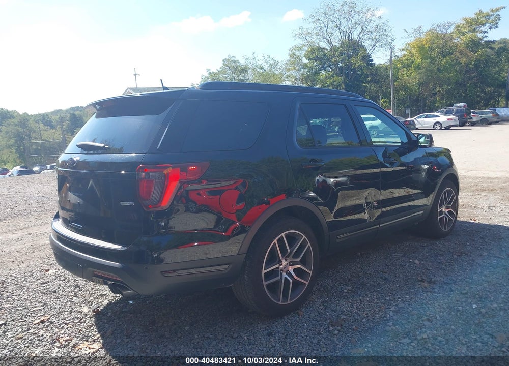 2018 FORD EXPLORER SPORT VIN: 1FM5K8GT7JGA73935