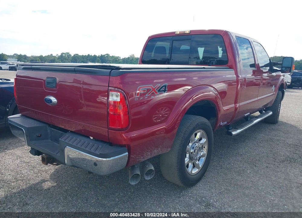 2016 FORD F-250 LARIAT VIN: 1FT7W2BT9GED21208
