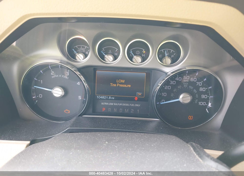 2016 FORD F-250 LARIAT VIN: 1FT7W2BT9GED21208