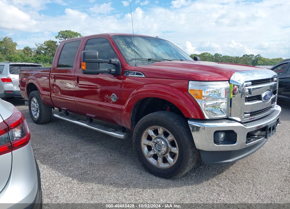 2016 FORD F-250 LARIAT VIN: 1FT7W2BT9GED21208