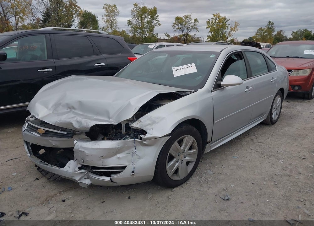 2011 CHEVROLET IMPALA LS VIN: 2G1WA5EK4B1238089