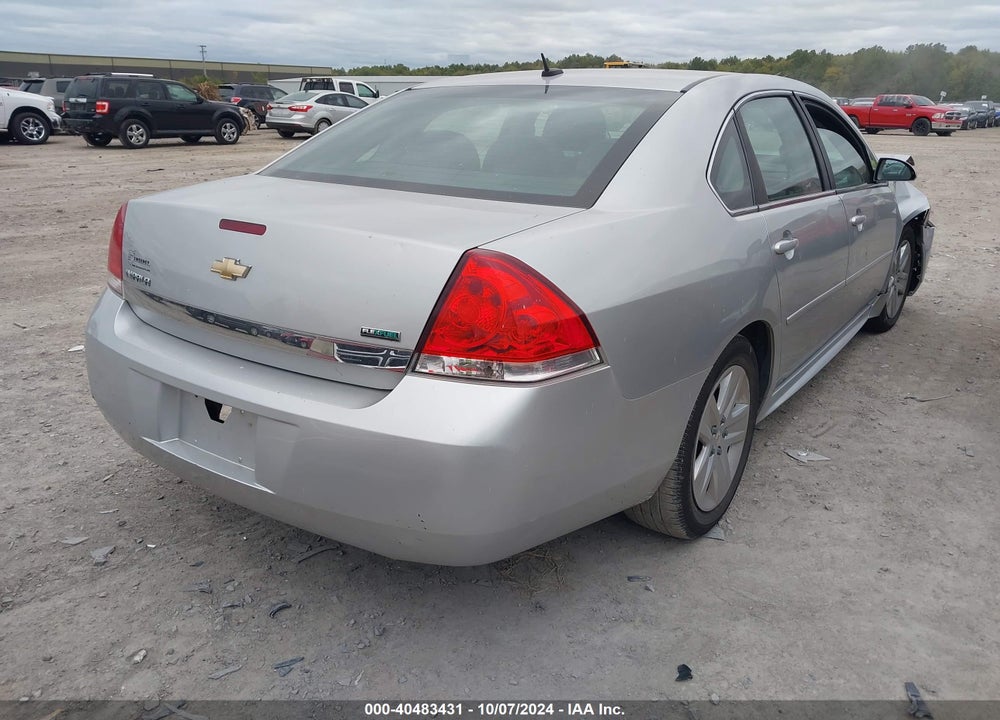 2011 CHEVROLET IMPALA LS VIN: 2G1WA5EK4B1238089