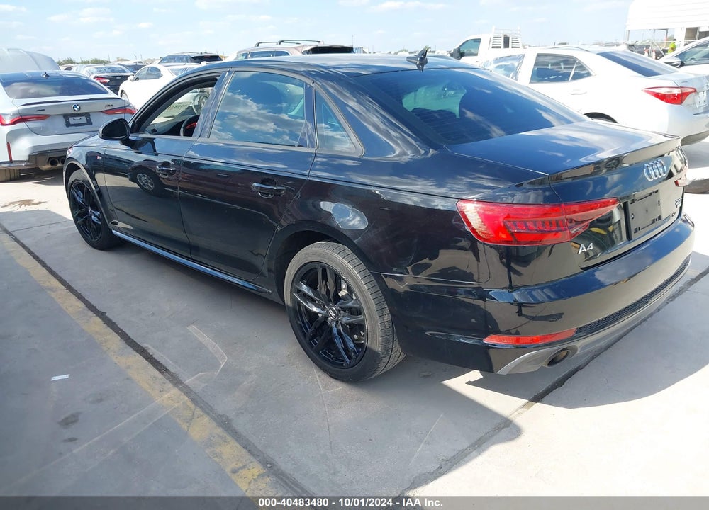 2017 AUDI A4 2.0T SEASON OF  ULTRA PREMIUM VIN: WAUKMAF49HN057757
