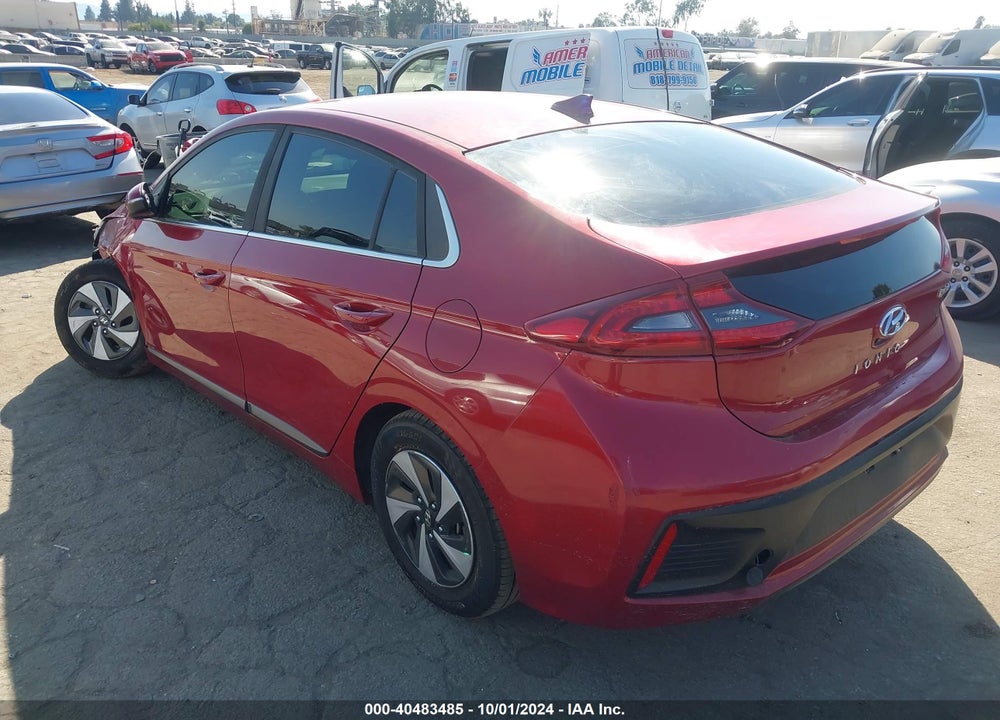 2019 HYUNDAI IONIQ HYBRID SEL VIN: KMHC75LC6KU112675