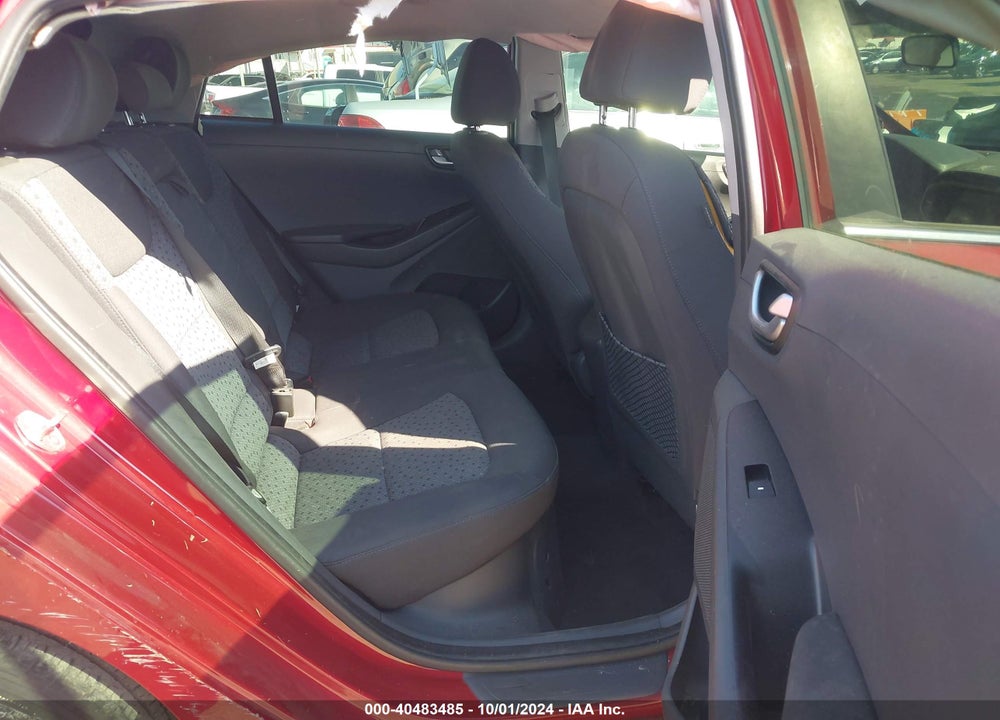 2019 HYUNDAI IONIQ HYBRID SEL VIN: KMHC75LC6KU112675