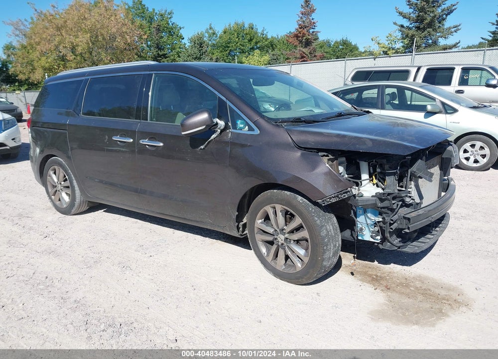 2016 KIA SEDONA SX LUXURY VIN: KNDME5C17G6183120