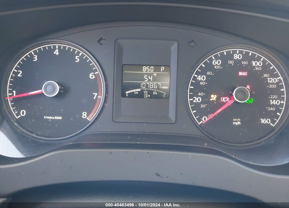 2011 VOLKSWAGEN JETTA 2.5L SE VIN: 3VWDZ7AJ7BM318279