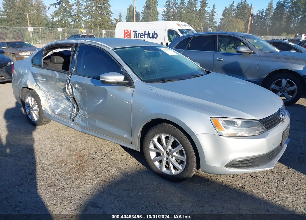 2011 VOLKSWAGEN JETTA 2.5L SE VIN: 3VWDZ7AJ7BM318279