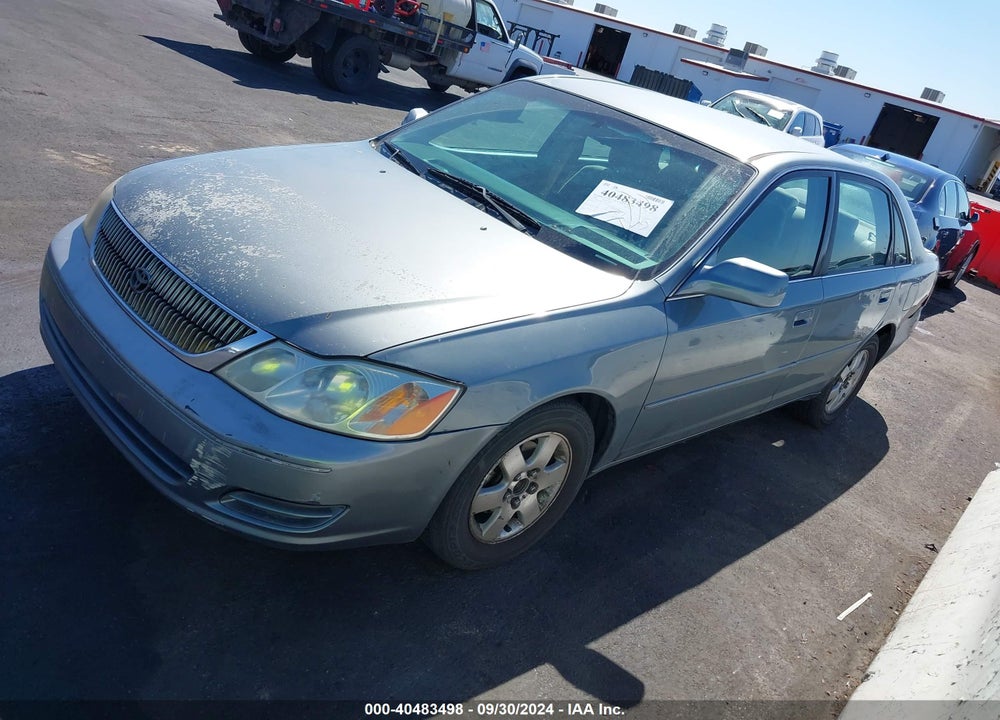 2000 TOYOTA AVALON XL VIN: 4T1BF28B1YU092325