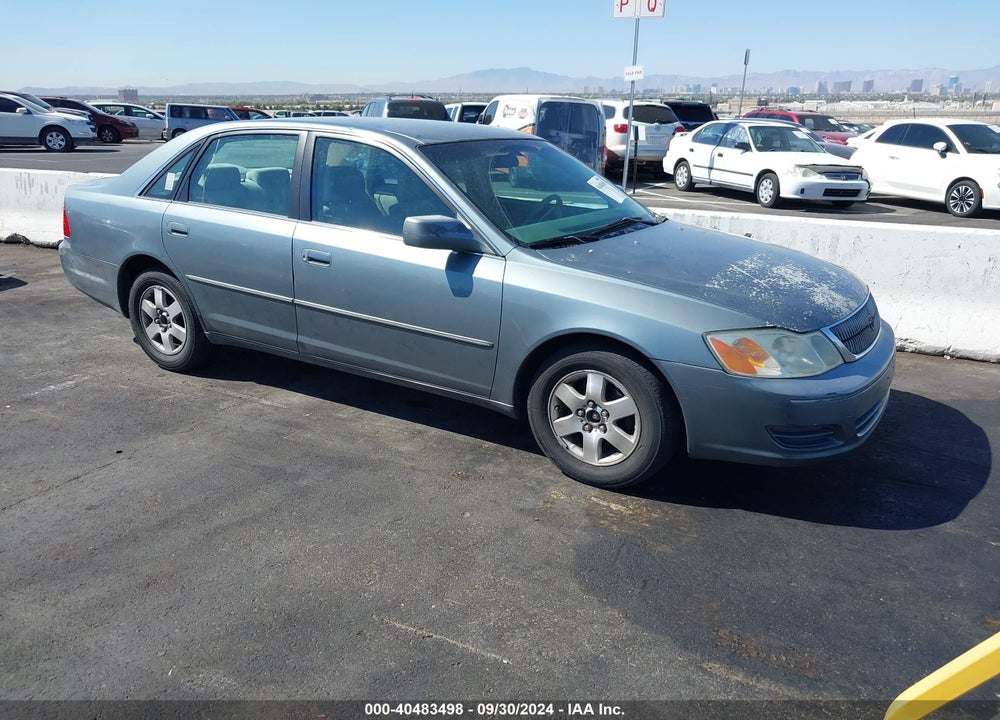 2000 TOYOTA AVALON XL VIN: 4T1BF28B1YU092325
