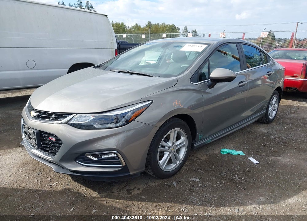 2017 CHEVROLET CRUZE LT AUTO VIN: 1G1BE5SM6H7204577