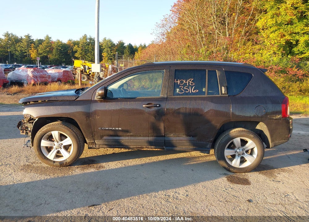 2014 JEEP COMPASS LATITUDE VIN: 1C4NJDEBXED792825