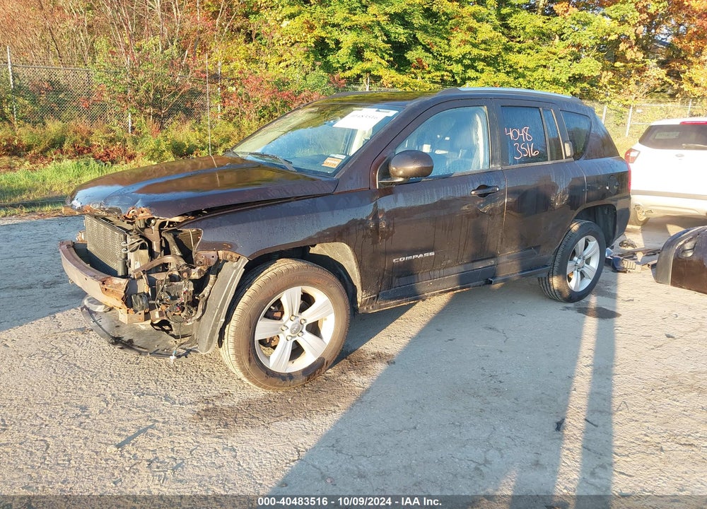 2014 JEEP COMPASS LATITUDE VIN: 1C4NJDEBXED792825