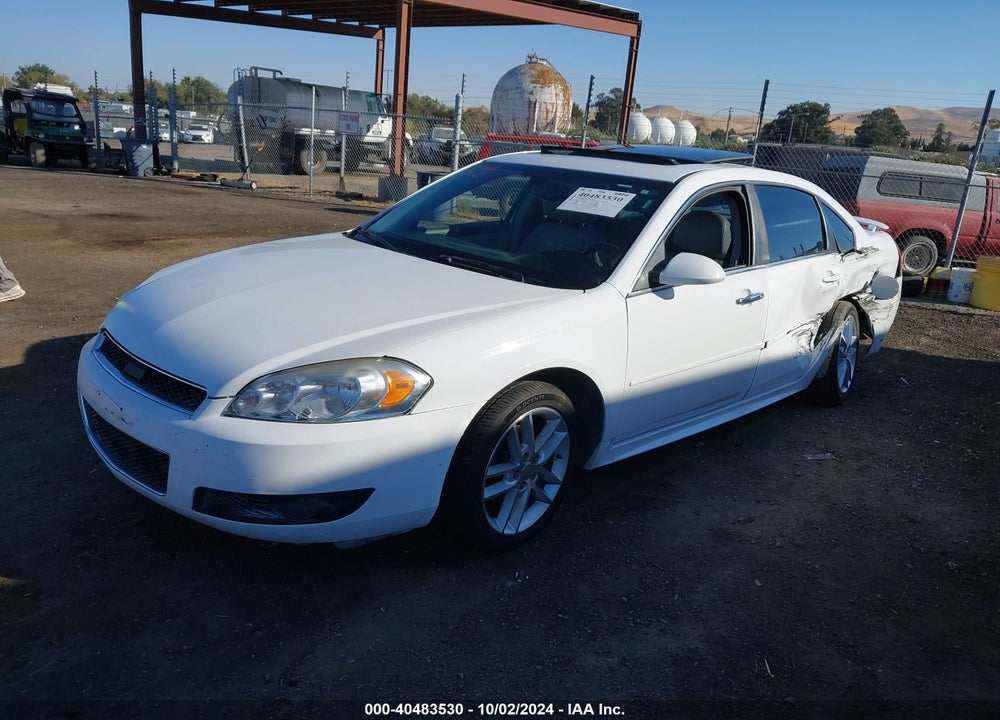 2014 CHEVROLET IMPALA LIMITED LTZ VIN: 2G1WC5E32E1153954