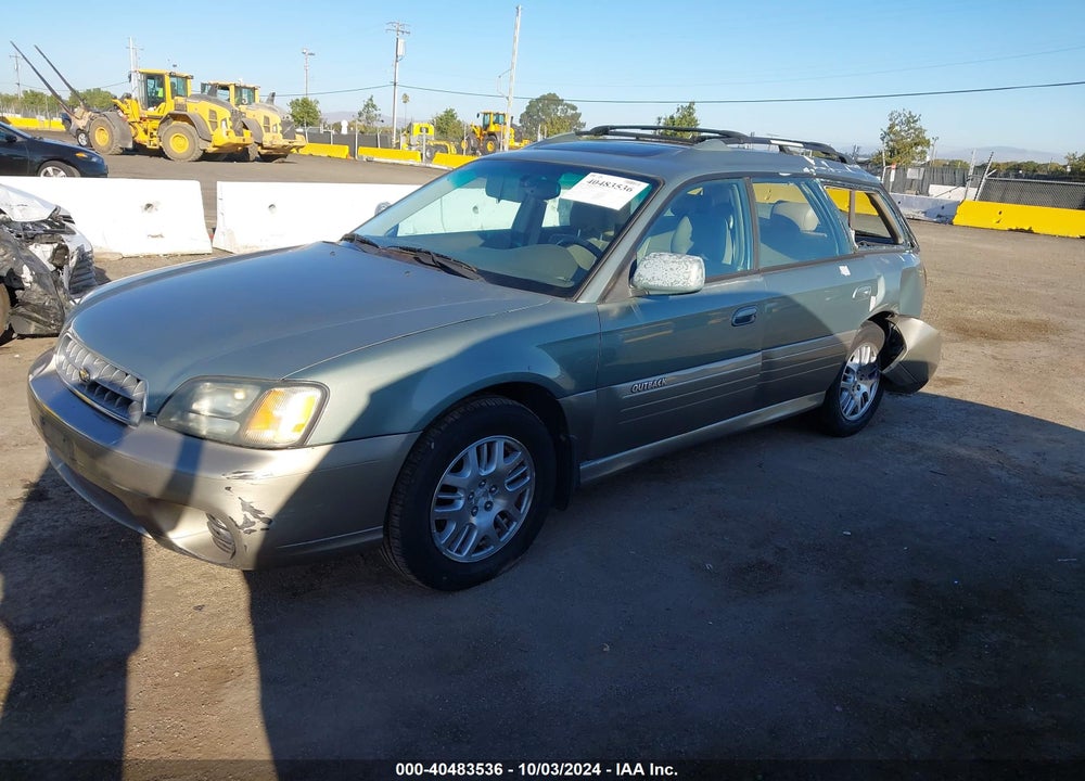 2004 SUBARU OUTBACK LIMITED VIN: 4S3BH686047623757