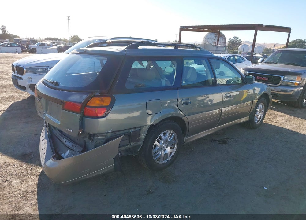 2004 SUBARU OUTBACK LIMITED VIN: 4S3BH686047623757