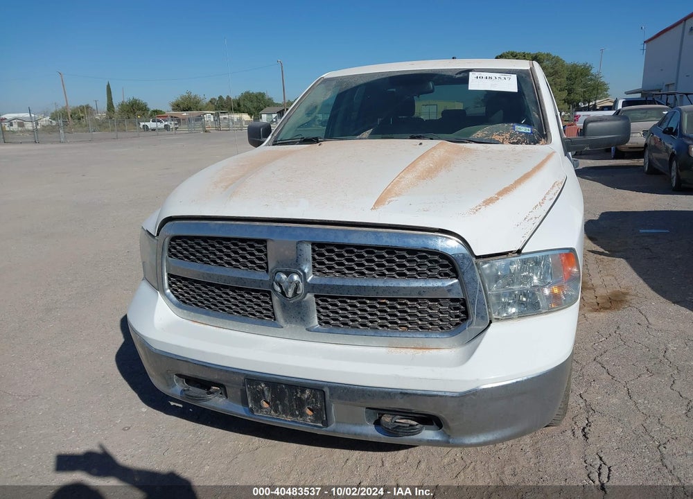 2021 RAM 1500 CLASSIC TRADESMAN 4X4 6'4 BOX VIN: 1C6RR7FG1MS527718