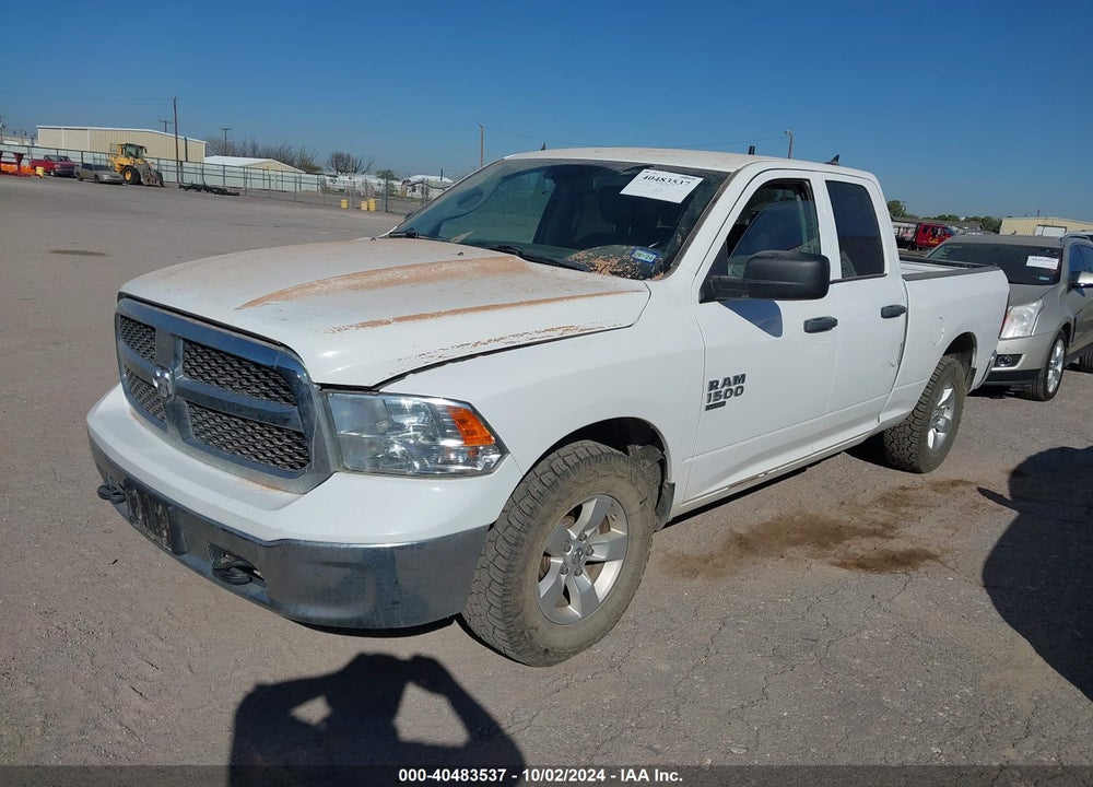2021 RAM 1500 CLASSIC TRADESMAN 4X4 6'4 BOX VIN: 1C6RR7FG1MS527718