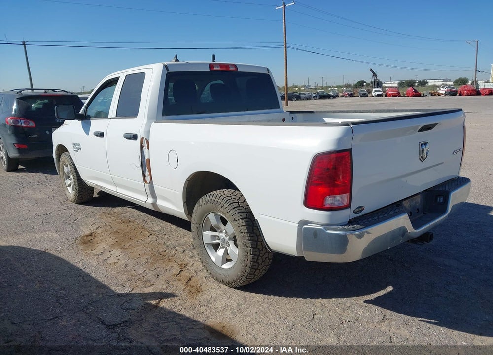 2021 RAM 1500 CLASSIC TRADESMAN 4X4 6'4 BOX VIN: 1C6RR7FG1MS527718