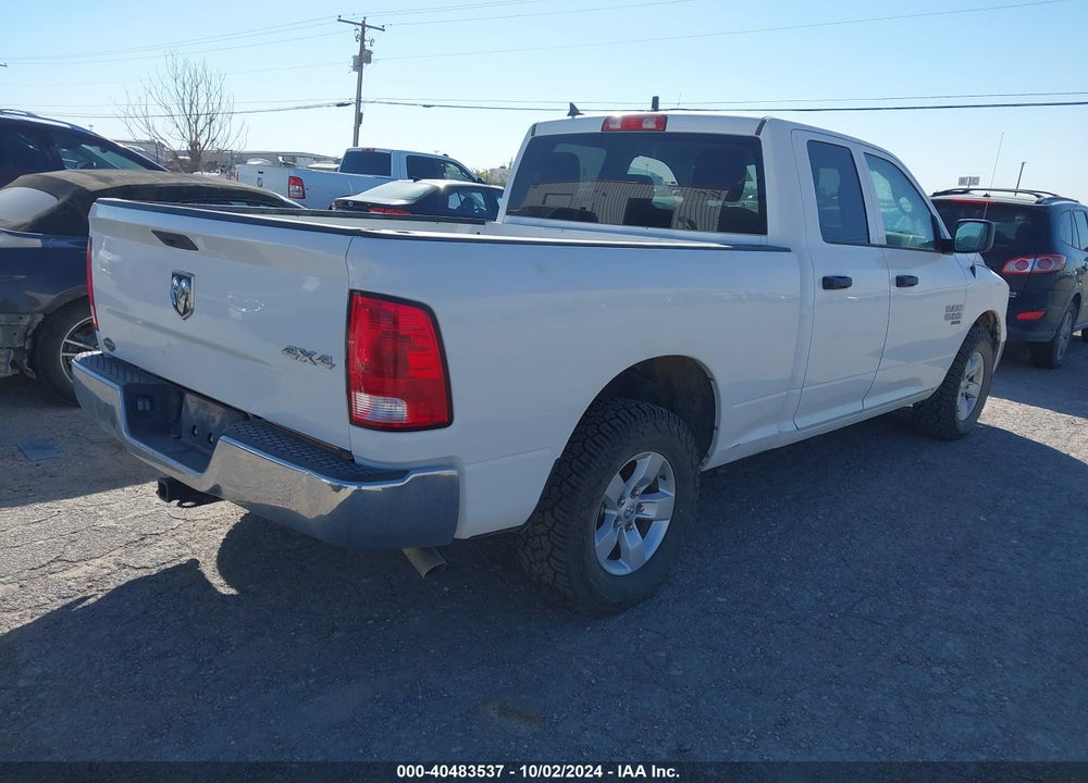 2021 RAM 1500 CLASSIC TRADESMAN 4X4 6'4 BOX VIN: 1C6RR7FG1MS527718