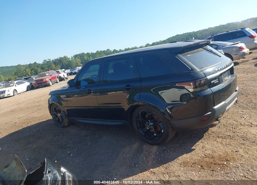 2015 LAND ROVER RANGE ROVER SPORT 3.0L V6 SUPERCHARGED HSE VIN: SALWR2VF7FA540269