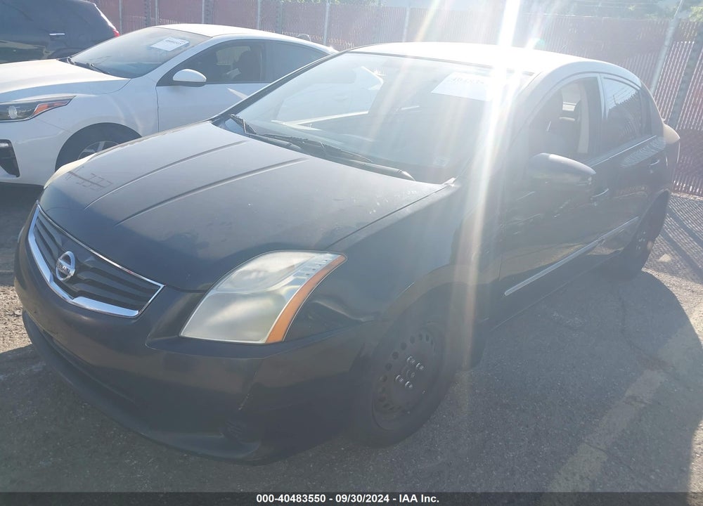 2012 NISSAN SENTRA 2.0 S VIN: 3N1AB6AP2CL781076