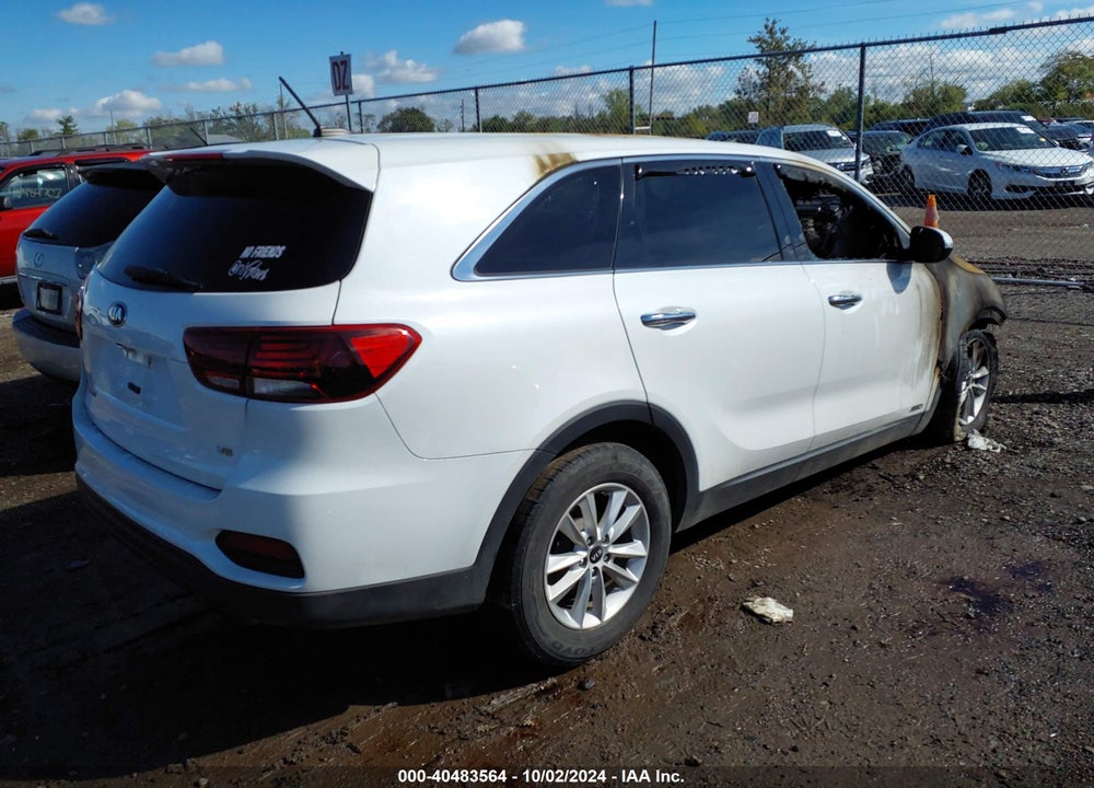 2019 KIA SORENTO 3.3L LX VIN: 5XYPGDA50KG527349