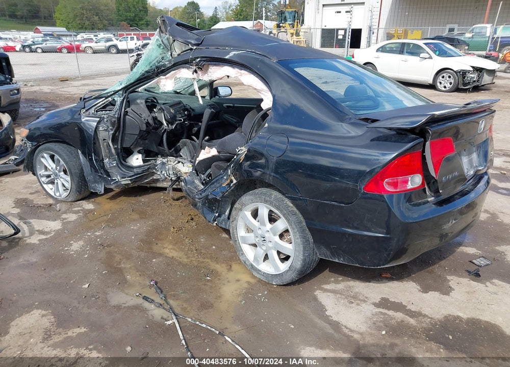 2008 HONDA CIVIC VIN: 2HGFA555X8H708631