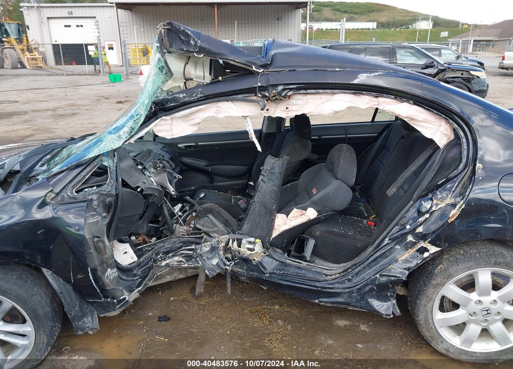 2008 HONDA CIVIC VIN: 2HGFA555X8H708631