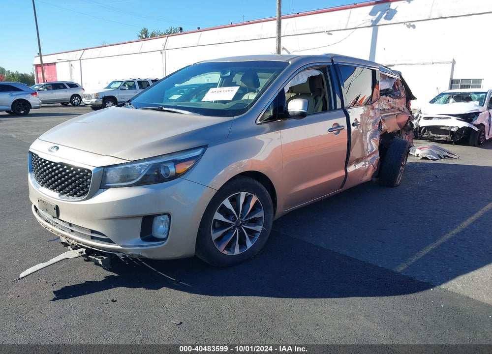2015 KIA SEDONA SX VIN: KNDMC5C18F6036258