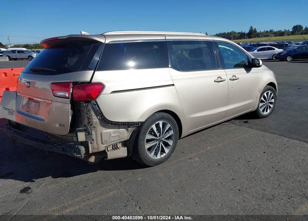 2015 KIA SEDONA SX VIN: KNDMC5C18F6036258