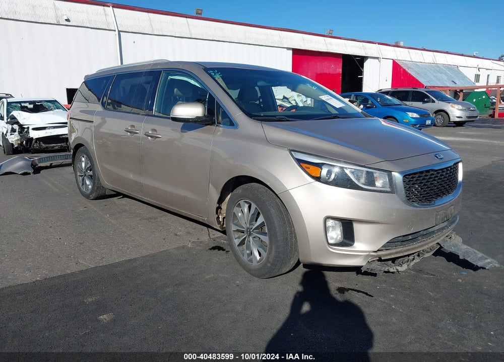 2015 KIA SEDONA SX VIN: KNDMC5C18F6036258