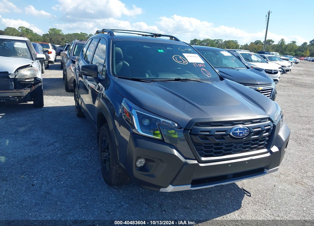 2022 SUBARU FORESTER WILDERNESS VIN: JF2SKAMC4NH438446