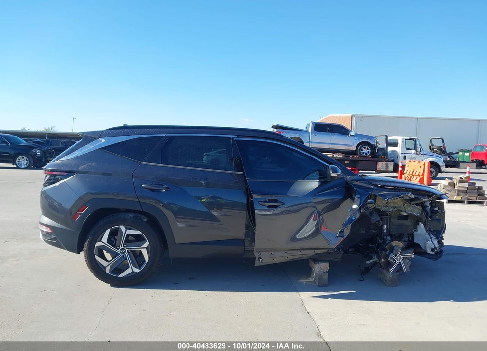 2022 HYUNDAI TUCSON LIMITED VIN: 5NMJECAE7NH014583