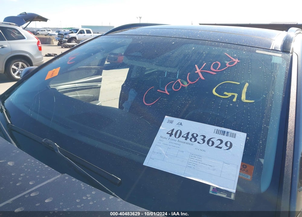 2022 HYUNDAI TUCSON LIMITED VIN: 5NMJECAE7NH014583