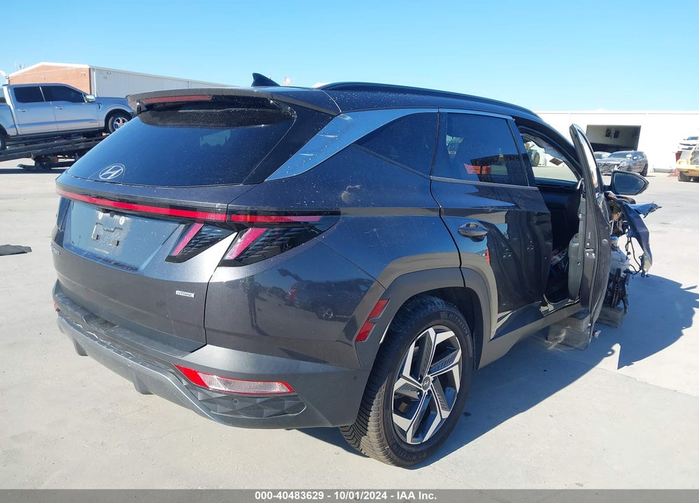 2022 HYUNDAI TUCSON LIMITED VIN: 5NMJECAE7NH014583