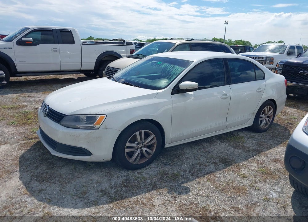 2014 VOLKSWAGEN JETTA 1.8T SE VIN: 3VWB07AJ5EM329223