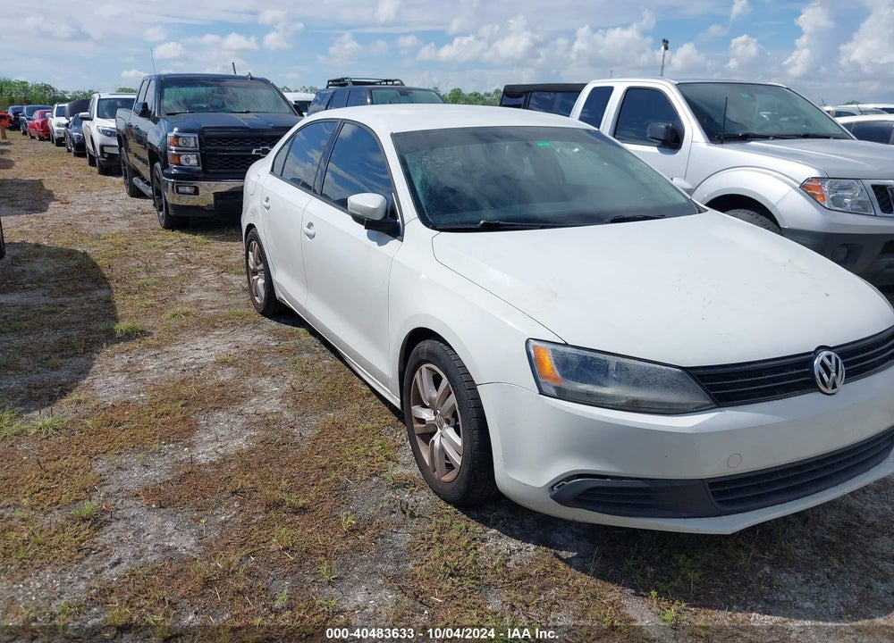 2014 VOLKSWAGEN JETTA 1.8T SE VIN: 3VWB07AJ5EM329223