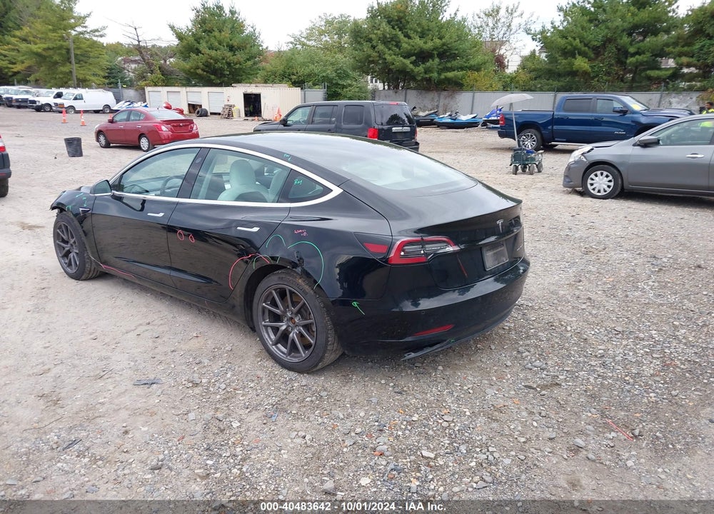 2020 TESLA MODEL 3 LONG RANGE DUAL MOTOR ALL-WHEEL DRIVE VIN: 5YJ3E1EBXLF638955
