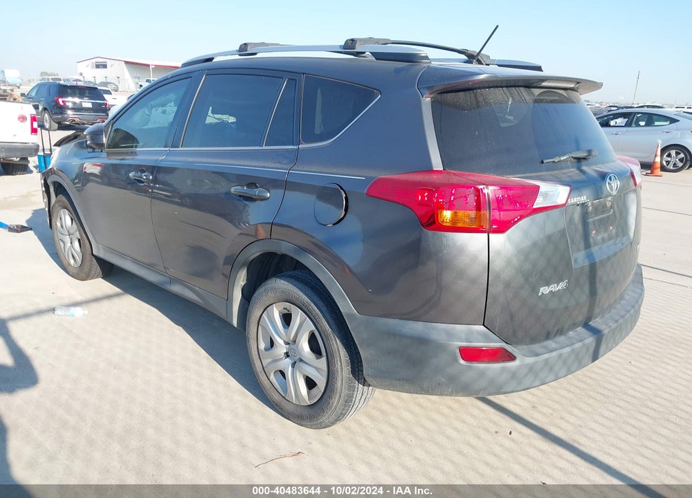 2015 TOYOTA RAV4 LE VIN: 2T3ZFREV3FW205024