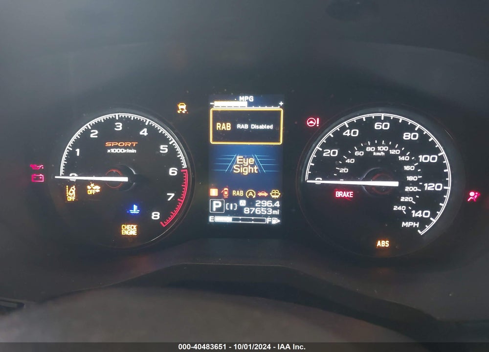 2020 SUBARU FORESTER SPORT VIN: JF2SKAMC9LH495092