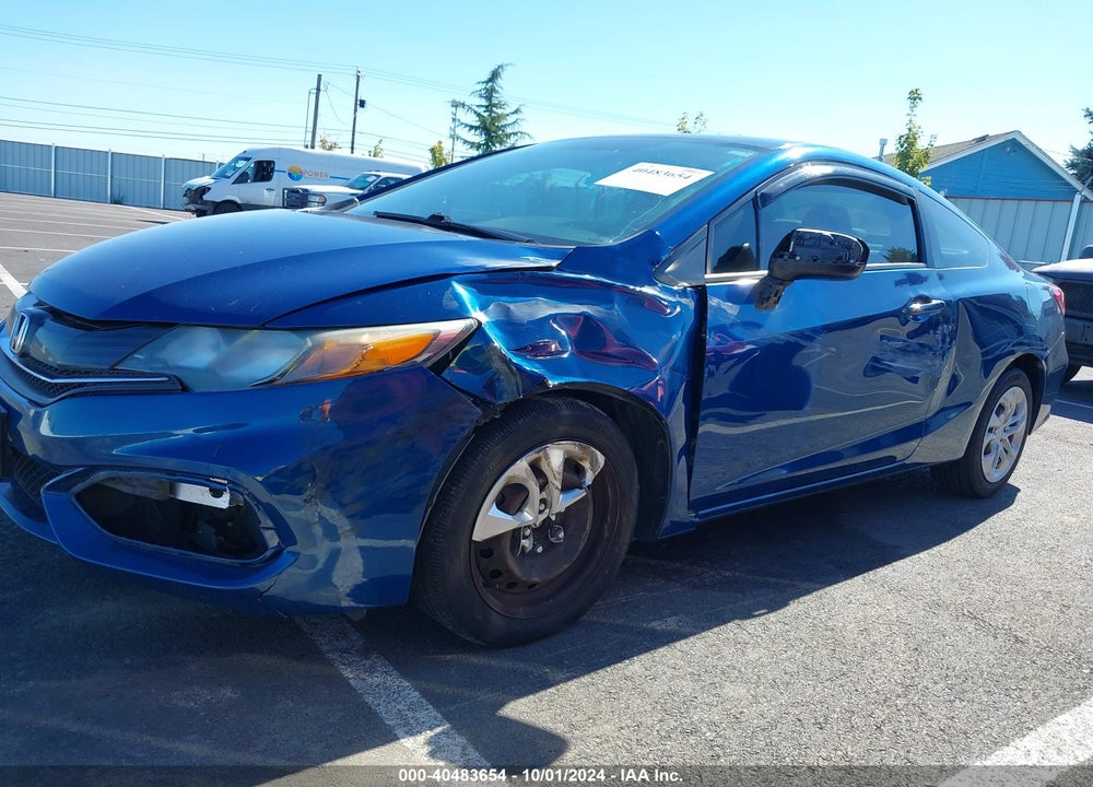 2015 HONDA CIVIC LX VIN: 2HGFG3B5XFH507851