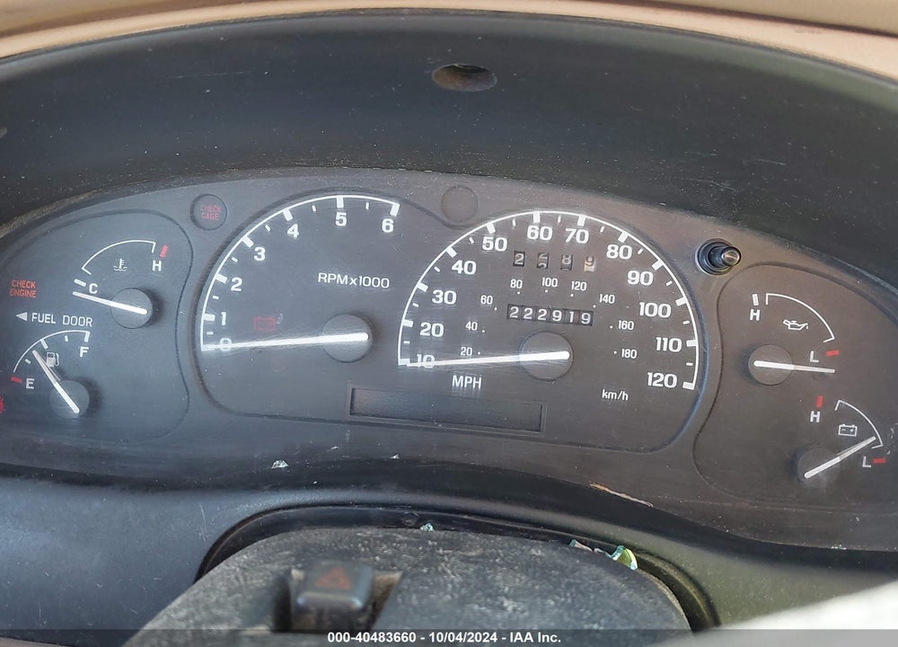 1998 FORD RANGER SPLASH/XL/XLT VIN: 1FTYR10C0WPA79288