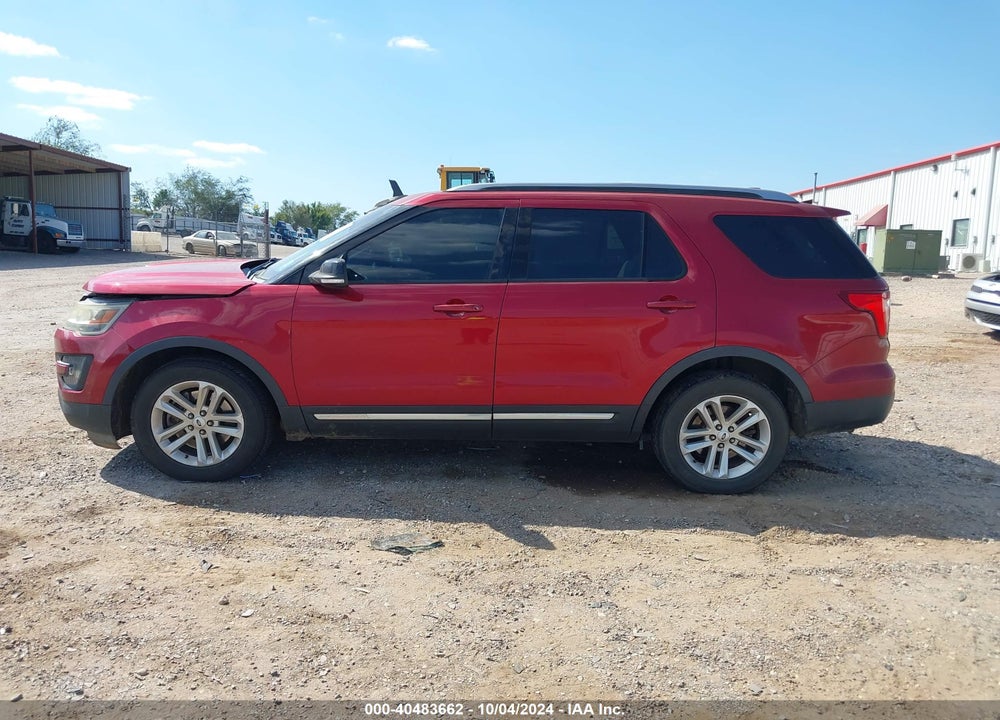 2016 FORD EXPLORER XLT VIN: 1FM5K7D87GGA42431