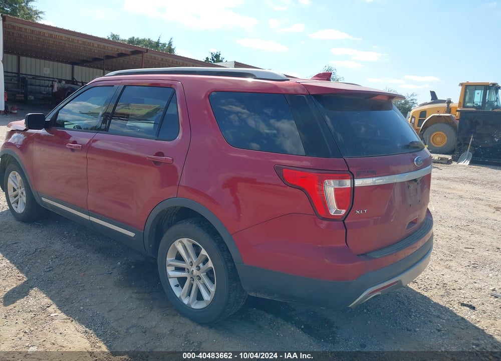 2016 FORD EXPLORER XLT VIN: 1FM5K7D87GGA42431