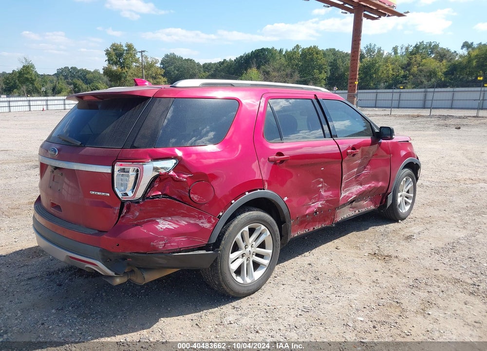 2016 FORD EXPLORER XLT VIN: 1FM5K7D87GGA42431
