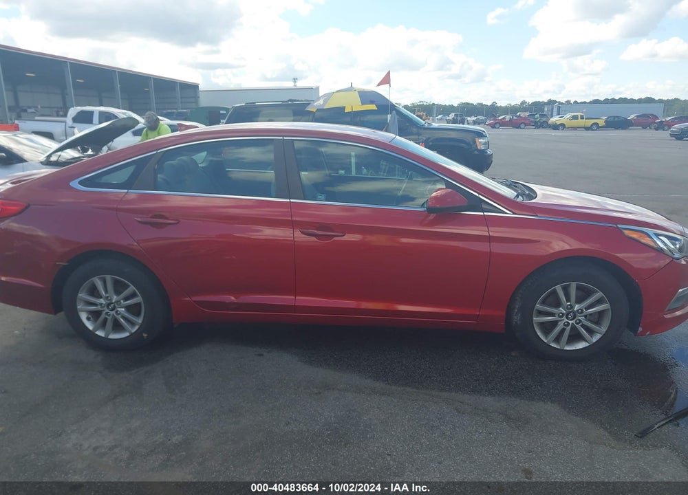 2015 HYUNDAI SONATA SE VIN: 5NPE24AF6FH158364