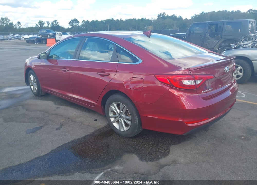 2015 HYUNDAI SONATA SE VIN: 5NPE24AF6FH158364